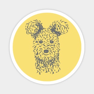 Pumi (Yellow and Gray) Magnet